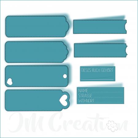Stanzschablone - Lesezeichen